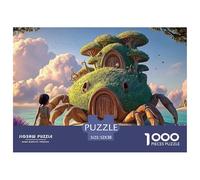 in The Anime Dreaming of Alin 1000 Pcs Carton Extra-épais Coffret De Puzzles Hobbit-Style Dwellings Stimulant Et Éducatif Jeu Créatif Puzzles As Birthday Gifts 52x38cm/1000pcs