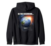 in The Beginning - Genesis 1-2 Creation Bible Verse Graphic Sweat à Capuche