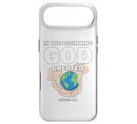 in The Beginning God Created - Christian Creation Genesis Coque pour iPhone Air