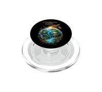 in The Beginning God... Earth Genesis 1:1 Bible Verse Nature PopSockets PopGrip pour MagSafe