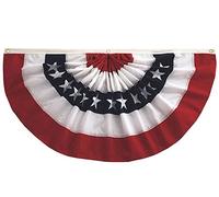 In the Breeze Guirlande de fanions patriotiques plissés 91 x 182 cm