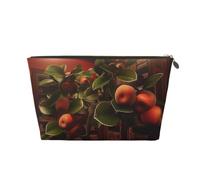 In the Castle, Trousse de toilette en cuir avec pommiers, trousse de