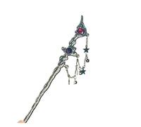 In The Dead Of Night, I Strolled With My Antique Style Hairpin