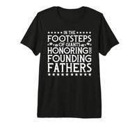 in The Footsteps of Giants T-Shirt Haut de Gamme