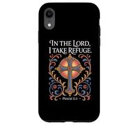 in The Lord I Take Refuge Psaume 11:1 Verse Coque pour iPhone XR