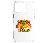 in The Mood for Tacos Retro 70's Taco Lover Foodie Coque pour iPhone 16 Pro