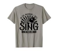 in The Morning I Will Sing of Your Love Psaum 59:16 T-Shirt