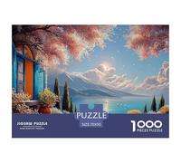 in The Style of Detailed Oil Paintings 1000 Pièces Carton Extra-épais Puzzle À Faire Soi-même Ocean Scene Stimulant Et Éducatif Jeu Créatif Puzzles pour Adultes Et Enfants 70x50cm/1000pcs