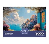 in The Style of Detailed Oil Paintings 1000 Pièces Papier Écologique Résistant Puzzle De Qualité Supérieure Ocean Scene Extrêmement Difficile Jouet D'anniversaire Puzzles Pour Adultes Et Enfants 70x50