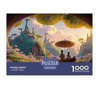in The Style of James Gilleard 1000 Pièces Carton Premium Coffret De Puzzles Hobbit-Style Dwellings Anti-Stress Défi Unique Puzzles As Birthday Gifts 70x50cm/1000pcs