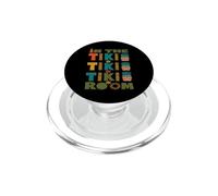 in The Tiki Adventure Theme Park Tropical Totems Graphic PopSockets PopGrip pour MagSafe