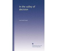 In the valley of decision