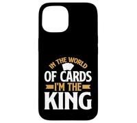 in The World of Cards im The King Carte à Collectionner Coque pour iPhone 15