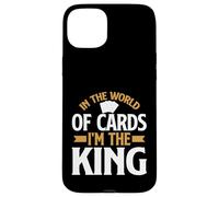 in The World of Cards im The King Carte à Collectionner Coque pour iPhone 15 Plus