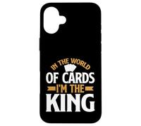 in The World of Cards im The King Carte à Collectionner Coque pour iPhone 16 Plus