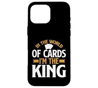 in The World of Cards im The King Carte à Collectionner Coque pour iPhone 16 Pro Max