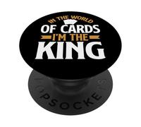 in The World of Cards im The King Carte à Collectionner PopSockets PopGrip Adhésif