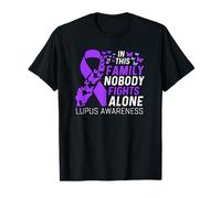 In this family No fighting alone Matching Lupus Awareness T-Shirt