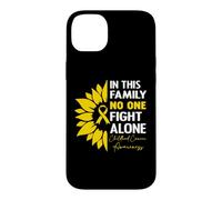 in This Family No One Fight Alone Childhood Cancer Awareness Coque pour iPhone 14 Plus