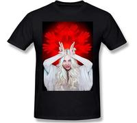 in This Moment Mens Basic Cotton Short Sleeve T-Shirt Fashion Shirts Black 3XL