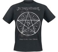 in This Moment Pentacle Men's Short Sleeve T-Shirt Black Tee Manches Courtes(Medium)