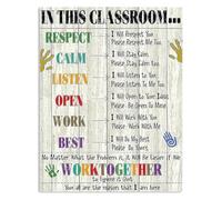 In This Room We Learn Metal Sign Classroom Decor 12x8 Inch