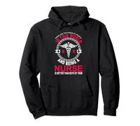 in This World and Being A Nurse Funny Nursing Nurses Sweat à Capuche