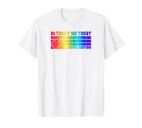 In Thrift We Trust Édition limitée Style rétro années 70 T-Shirt