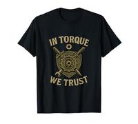 In Torque We Trust - Emblème d'embrayage pour moto T-Shirt