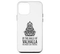 in Valhalla The Brave Live Forever - Odin Viking Mythologie Coque pour iPhone 12 Mini