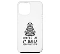 in Valhalla The Brave Live Forever - Odin Viking Mythologie Coque pour iPhone 12 Pro Max