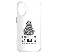 in Valhalla The Brave Live Forever - Odin Viking Mythologie Coque pour iPhone 17