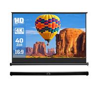 IN&VI Écran de projection portable 100 cm avec support pour camping, home cinéma, école, réunion