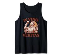 In Vino Veritas - Design vintage amateur de vin avec citation latine Débardeur