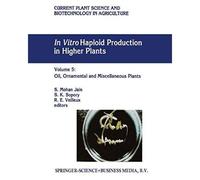 In Vitro Haploid Production In Higher Plants