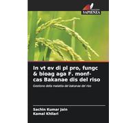 In vt ev di pl pro, fungc & bioag aga F. monf- cas Bakanae dis del riso