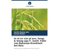 In vt ev von pl pro, fungc & bioag aga F. monf- Fälle von Bakanae-Krankheit bei Reis