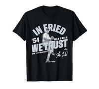 In We Trust Max Fried New York Baseball MLBPA T-Shirt