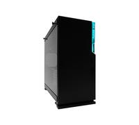 IN WIN 101C - Tour - ATX - panneau latéral fenêtré (verre trempé) - pas d'alimentation (ATX12V) - noir - USB/Audio