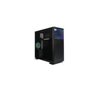 In Win N515 : Boîtier PC Midi Tower Noir - ATX/EATX/microATX/Mini-ITX, 2x 3.5", 2x 2.5", USB 3.2 Gen1/Gen2, Vent. 120mm, Verre Trempé