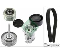 Kit de courroie multi-cannelée avec poulie débrayable 529 0090 20 INA pour SEAT