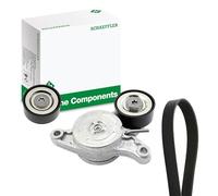 INA 529 0154 10 Set de courroie trapézoïdale | Compatible avec: MINI MINI, Cabriolet, CLUBMAN, CLUBVAN, COUNTRYMAN, Coupe, PACEMAN, Roadster