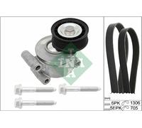 INA 529 0192 10 Jeu de courroies trapézoïdales à nervures pour FORD,VOLVO