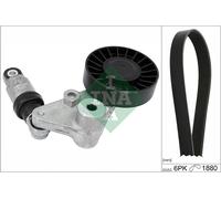 INA 529 0202 10 Jeu de courroies trapézoïdales à nervures pour OPEL,SAAB,VAUXHAL