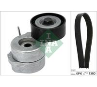 INA 529 0293 10 Jeu de courroies trapézoïdales à nervures pour OPEL,VAUXHALL