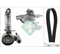 INA 529 0297 30 Pompe à eau+Jeu de courroie trapézoïdale à nervures pour OPEL,SU