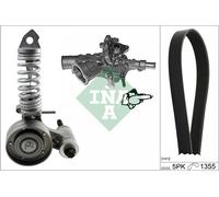 INA 529 0297 31 Pompe à eau+Jeu de courroie trapézoïdale à nervures pour HOLDEN,