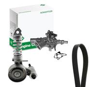 Ina Pompe à eau + kit de courroie d'accessoire 529 0297 31 avec joint d'étanchéité