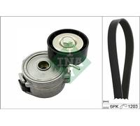 INA 529 0357 10 Jeu de courroies trapézoïdales à nervures pour CITROËN,FIAT,LANC