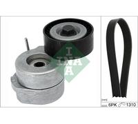 INA 529 0455 10 Jeu de courroies trapézoïdales à nervures pour OPEL,VAUXHALL